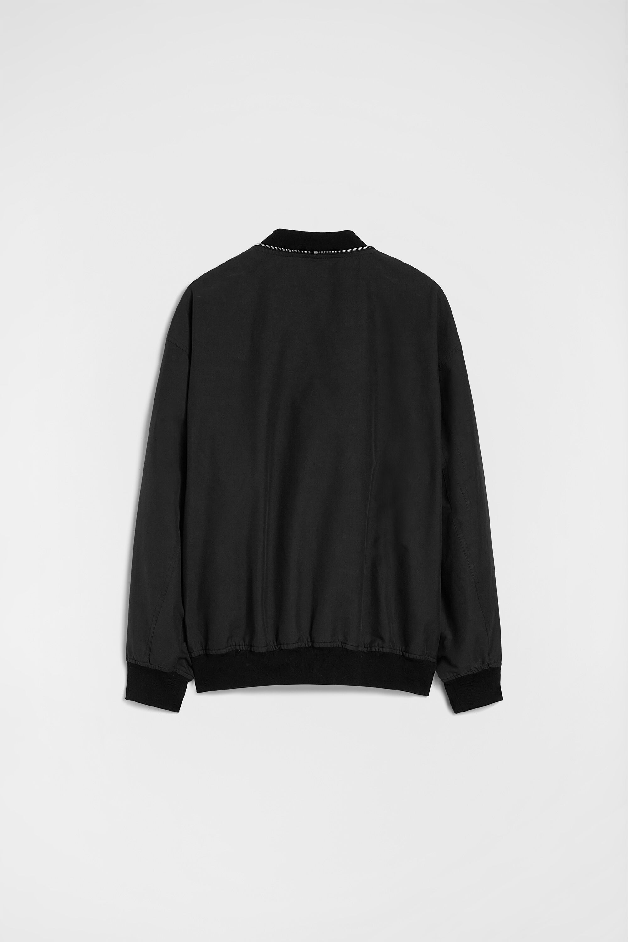 Lightweight Cotton Bomber Jacket - 5