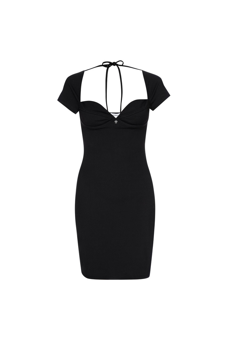 miaou ZETA DRESS - BLACK outlook