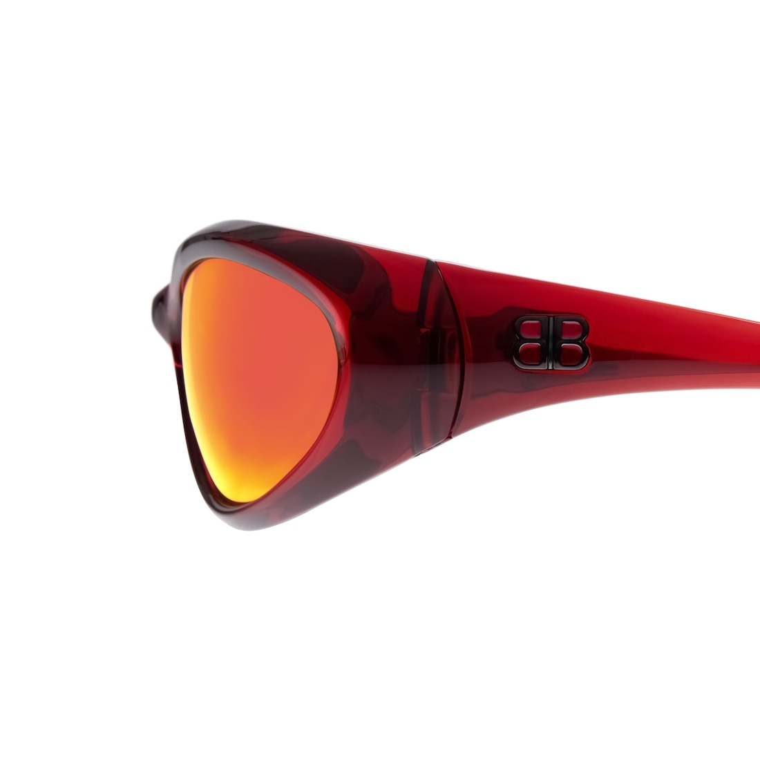 Balenciaga Blade Rectangle サングラス で レッド Blade Rectangle Sunglasses in Red | Balenciaga US