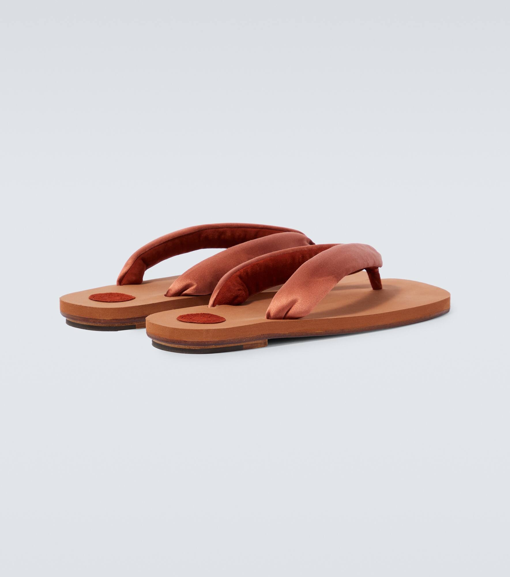 Satin sandals - 6