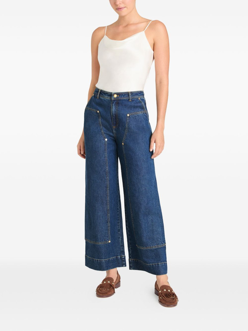 Cinq à Sept Ryker panelled jeans outlook