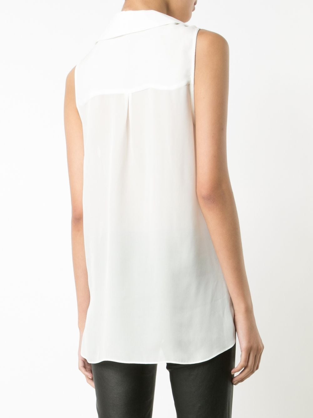 v-neck sleeveless blouse - 4