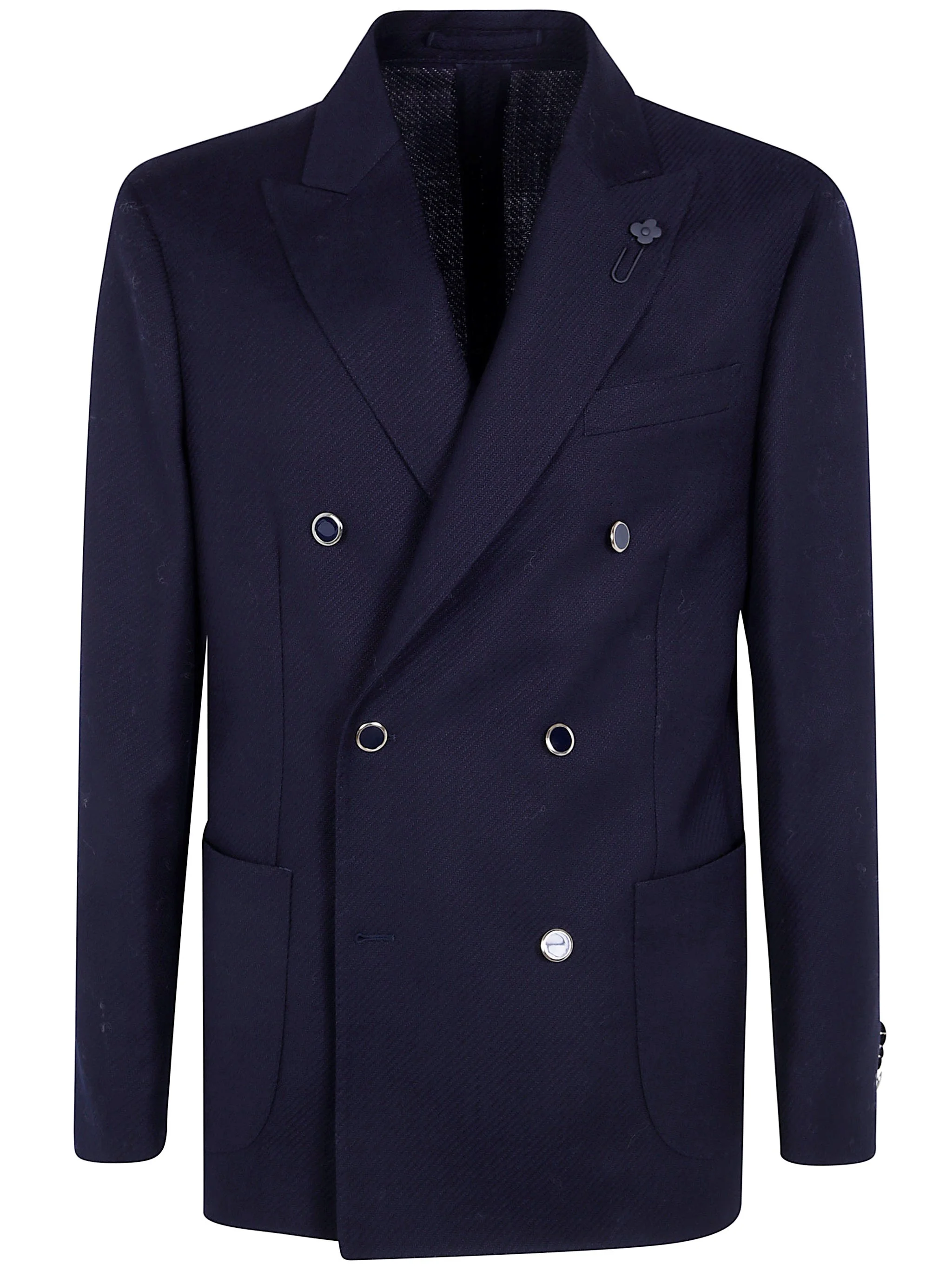 Jacket Wool Blue "Roma" - 1