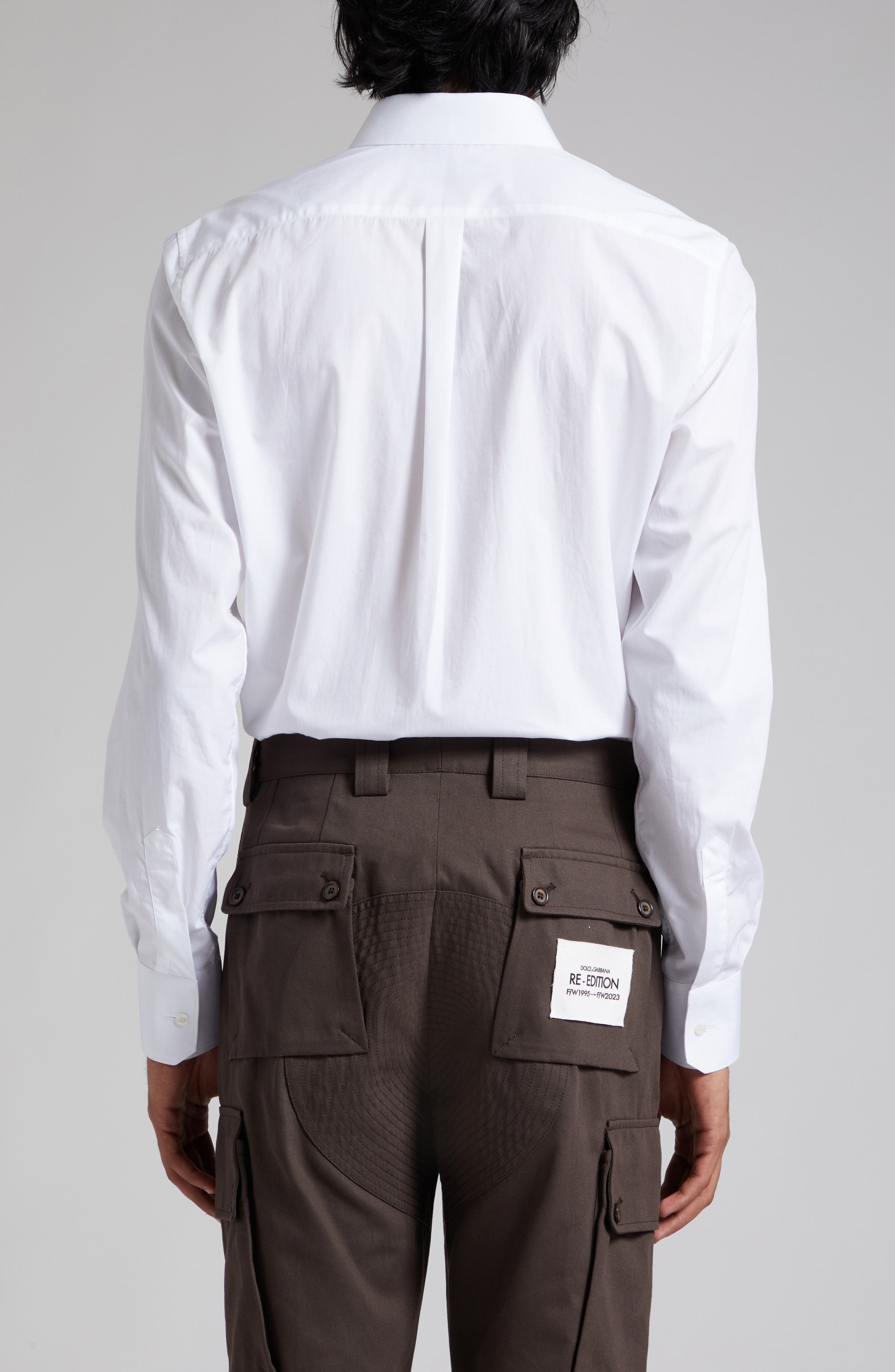 Martini Fit Cotton Poplin Button-Up Shirt - 3