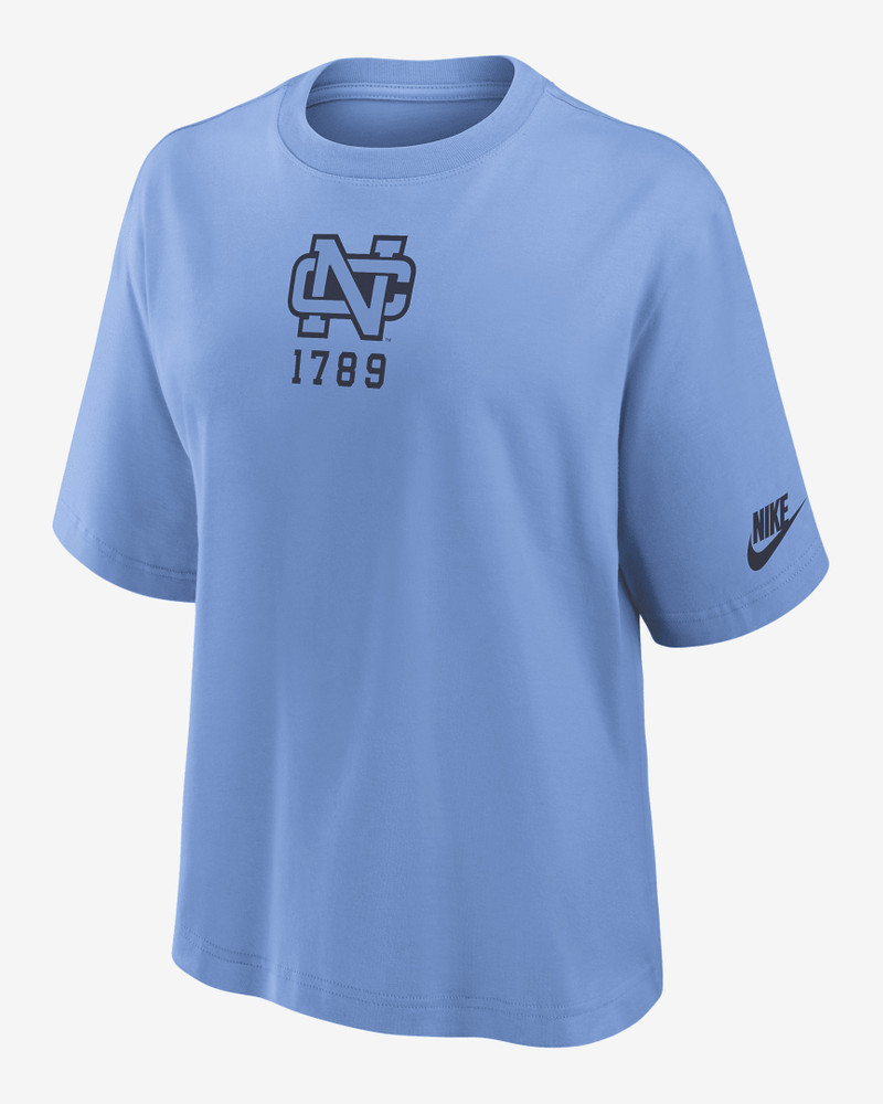 North Carolina Tar Heels Legacy Established Boxy Women's Nike College T-Shirt 1