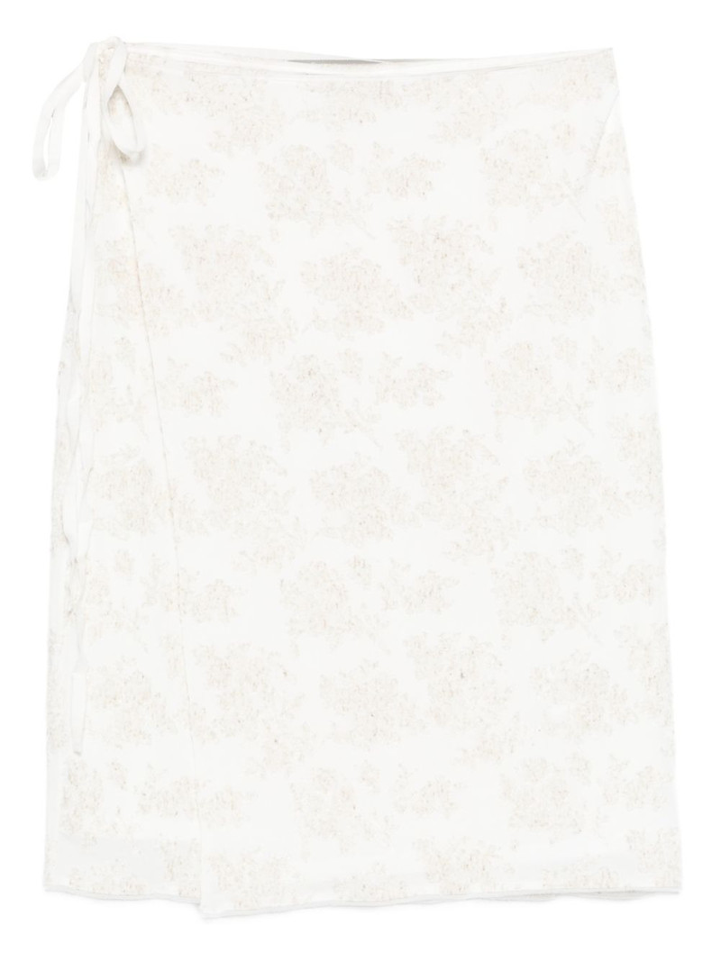 Blanca wrap midi skirt 1