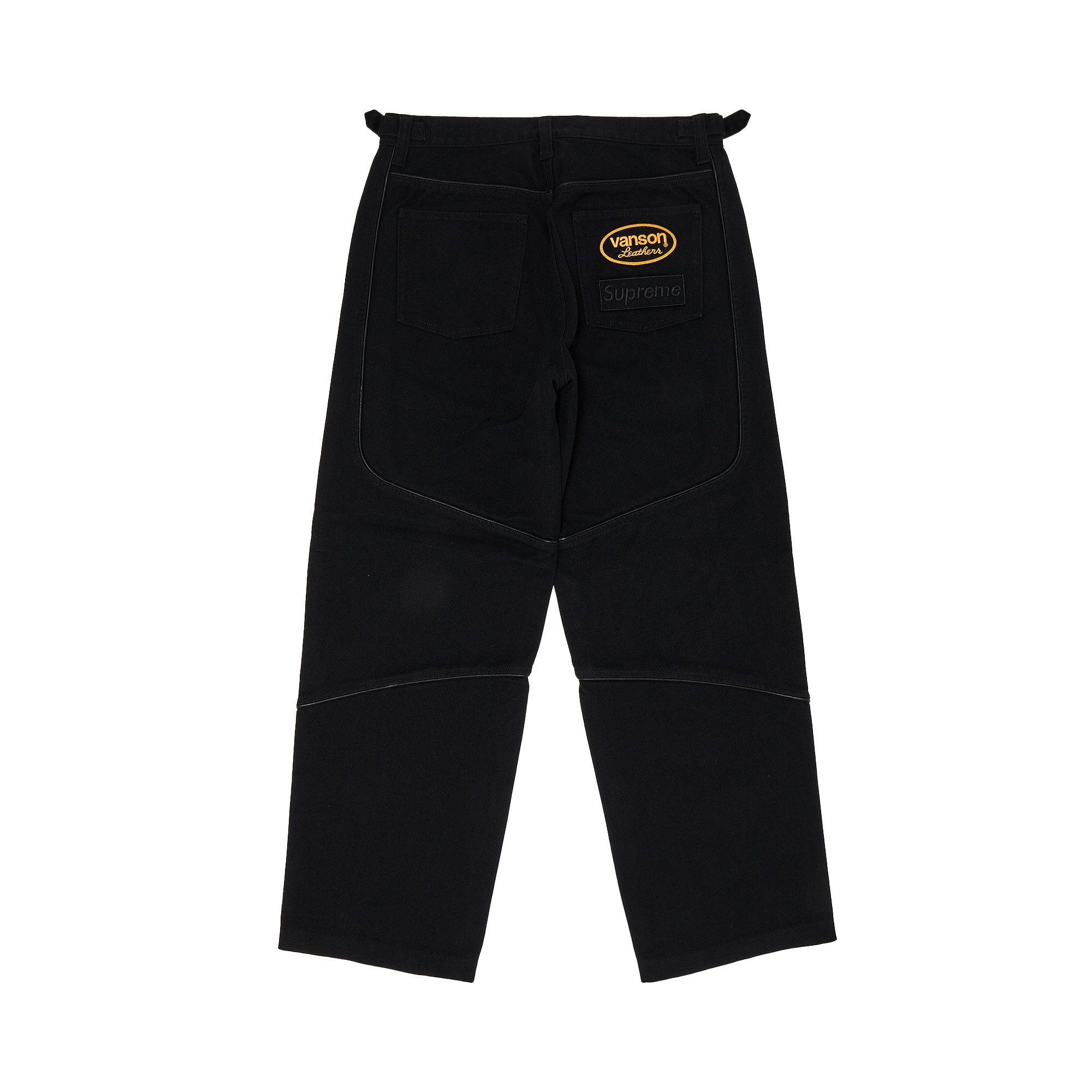 Supreme x Vanson Leathers x Cordura Cotton Pant 'Black' - 2