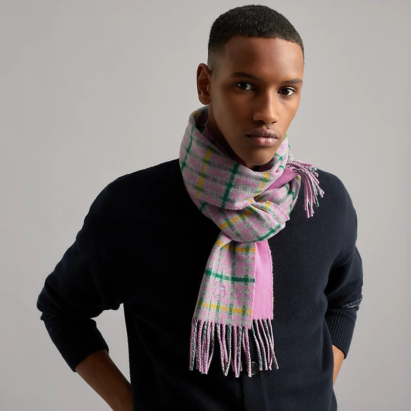 H Ecossais Recto-Verso muffler 1