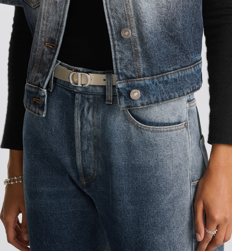 Dior 30 Montaigne Reversible Belt outlook