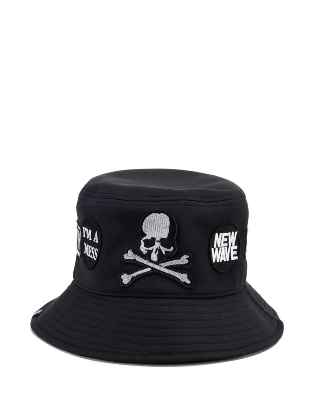 patched bucket hat - 1