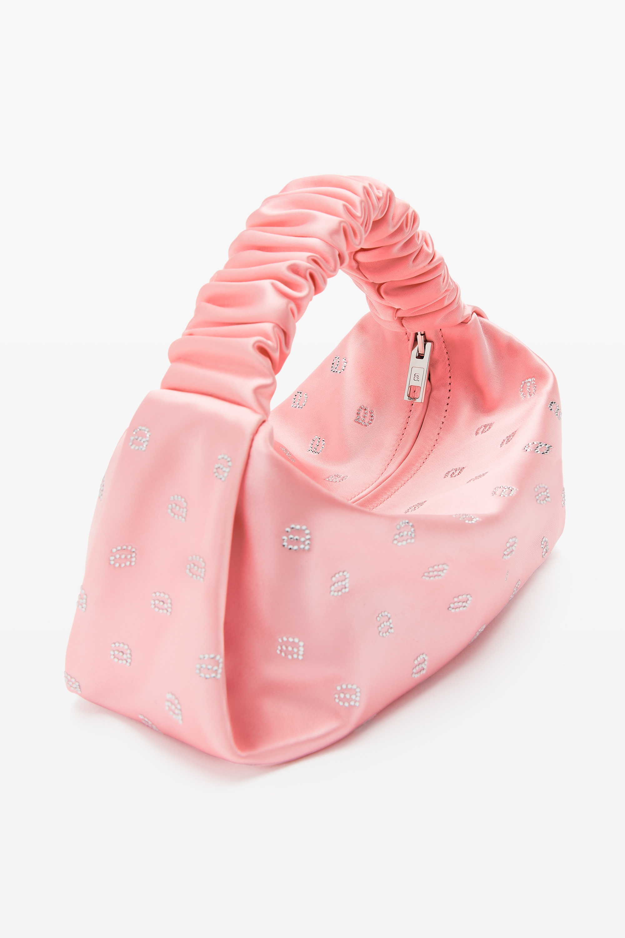 HOTFIX SCRUNCHIE MINI BAG IN SATIN - 2