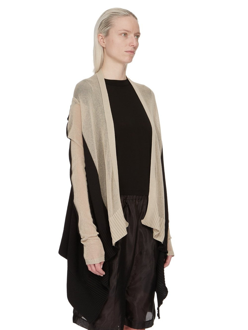 Combo colour-block cotton cardigan 2