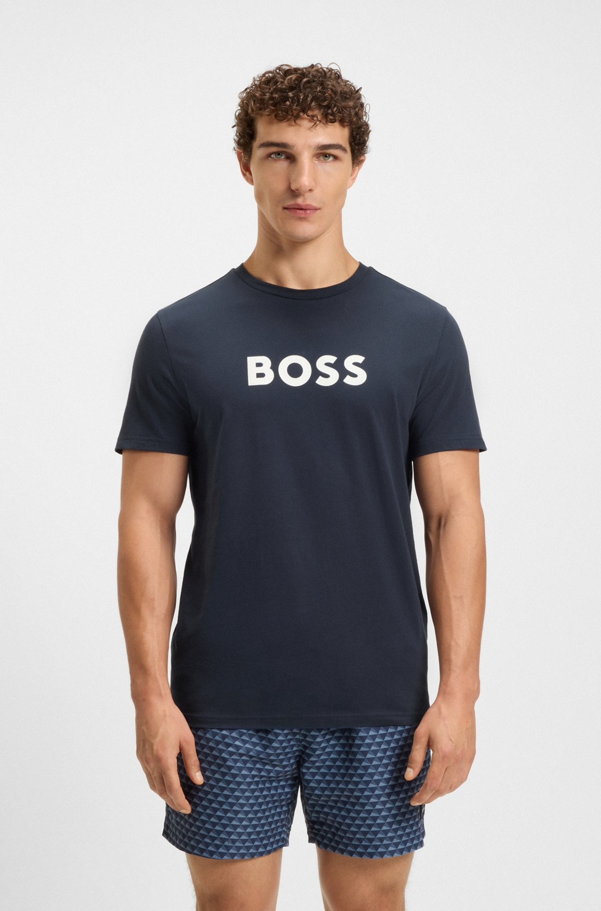 COTTON-JERSEY T-SHIRT WITH SPF 50+ UV PROTECTION - 2