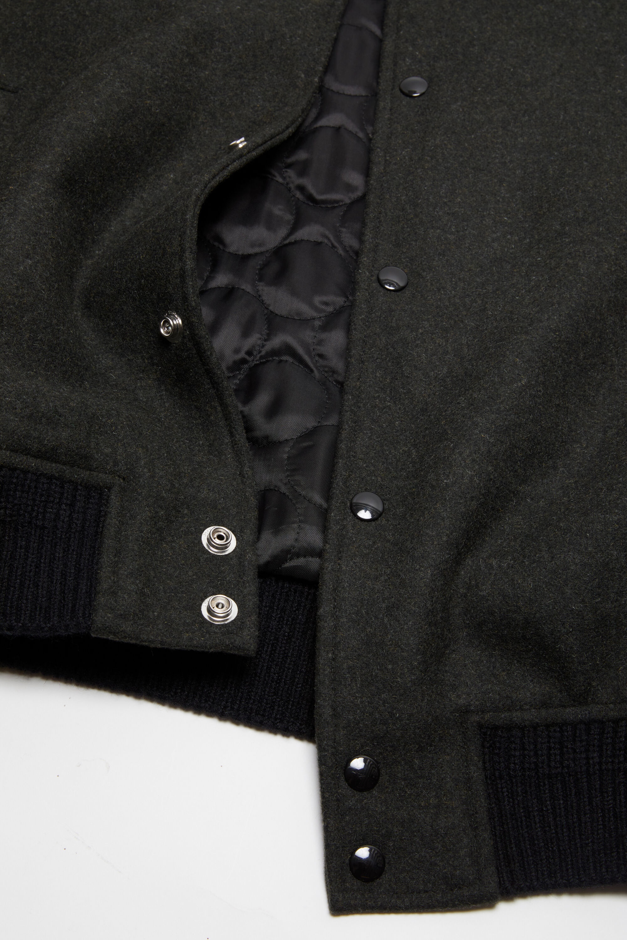 Bomber jacket - Dark grey melange - 7