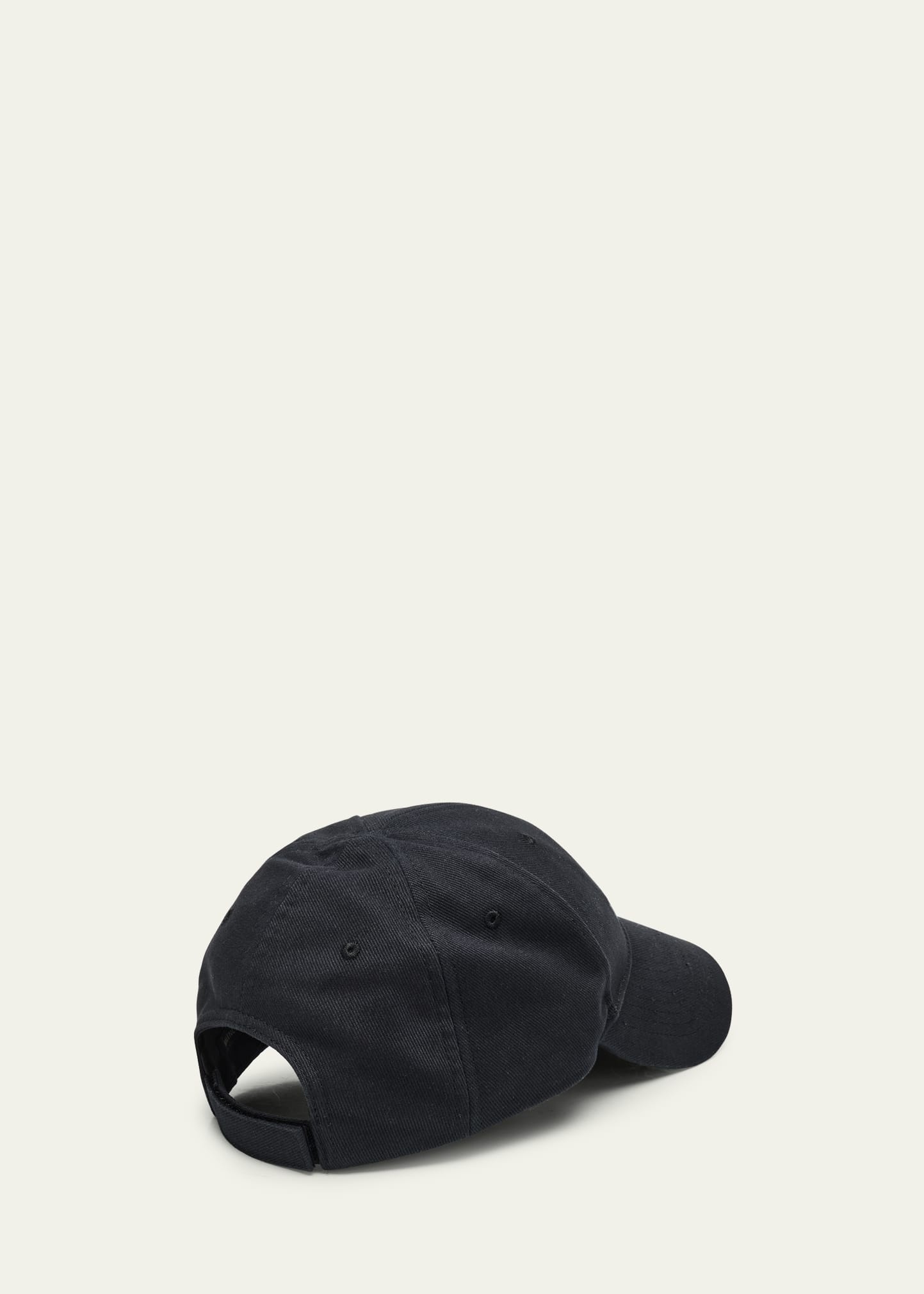 Men's Cotton Drill Embroidered Logo Baseball Cap - 2