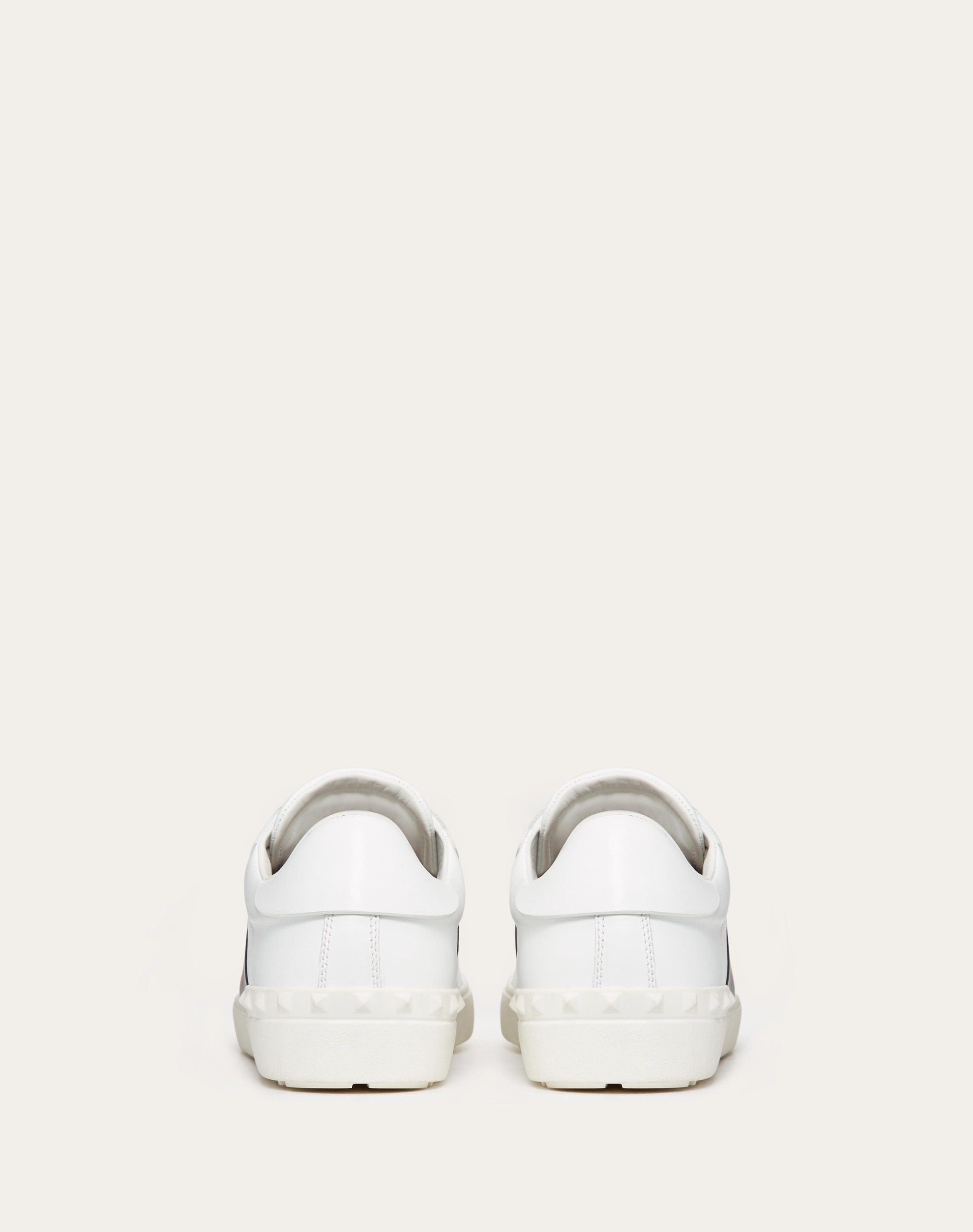 CALFSKIN OPEN SNEAKER - 3