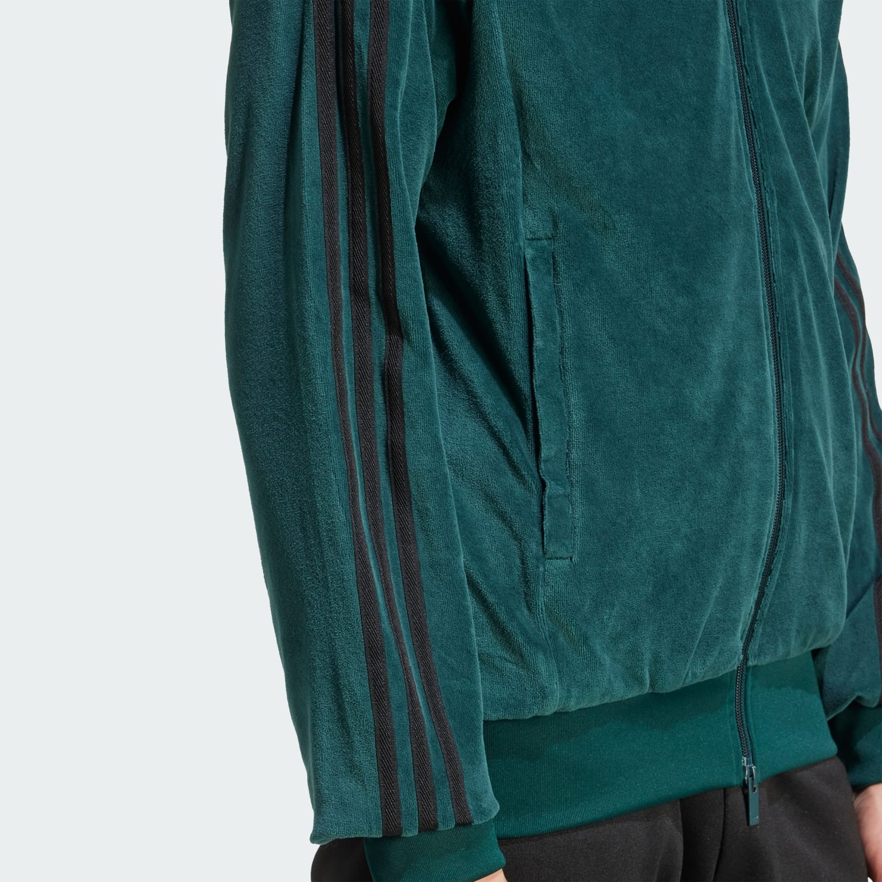 SST Adicolor Velour Track Top - 5