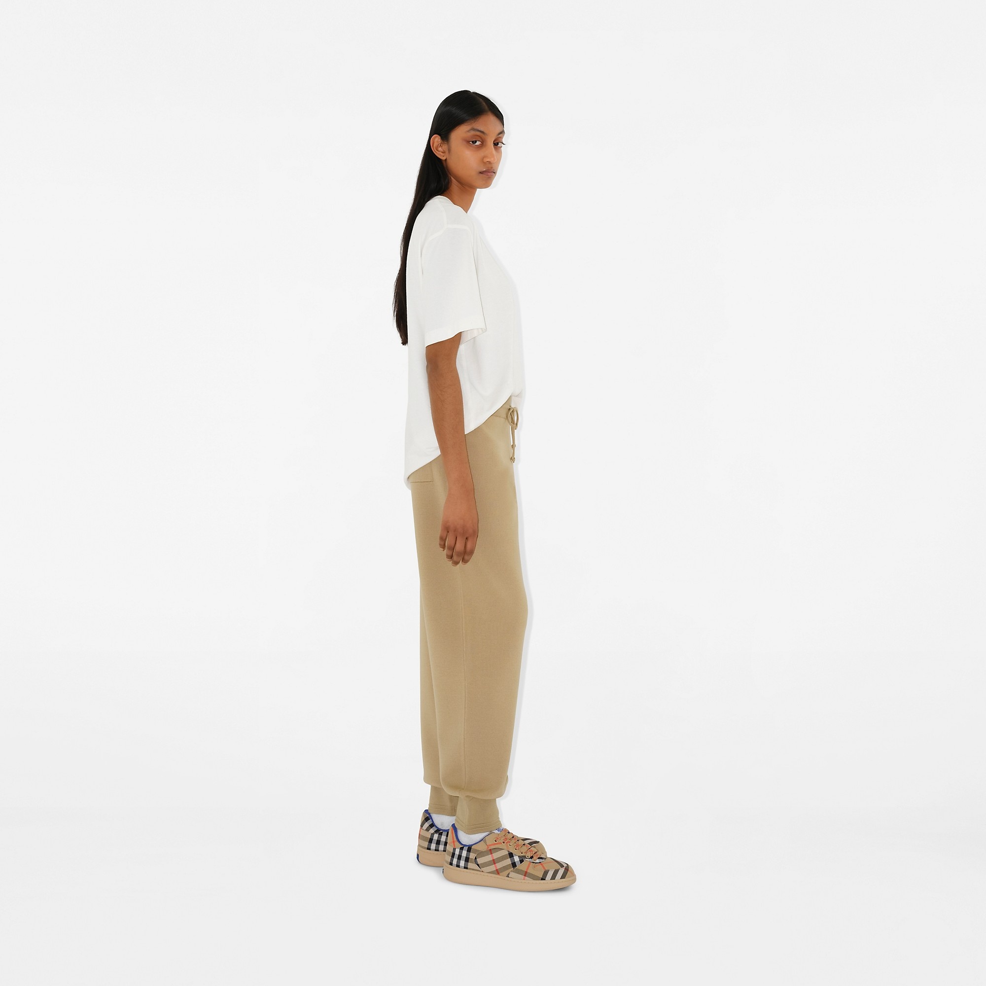 Wool Blend Jogging Pants - 3