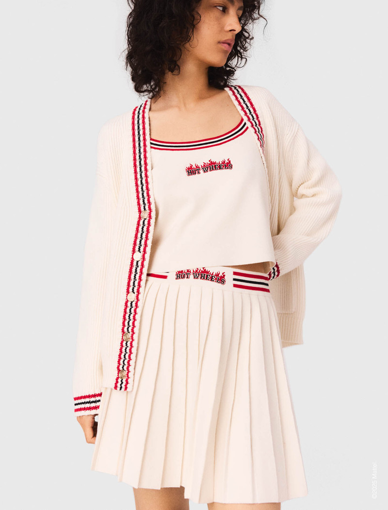 Embroidered longline cardigan 6