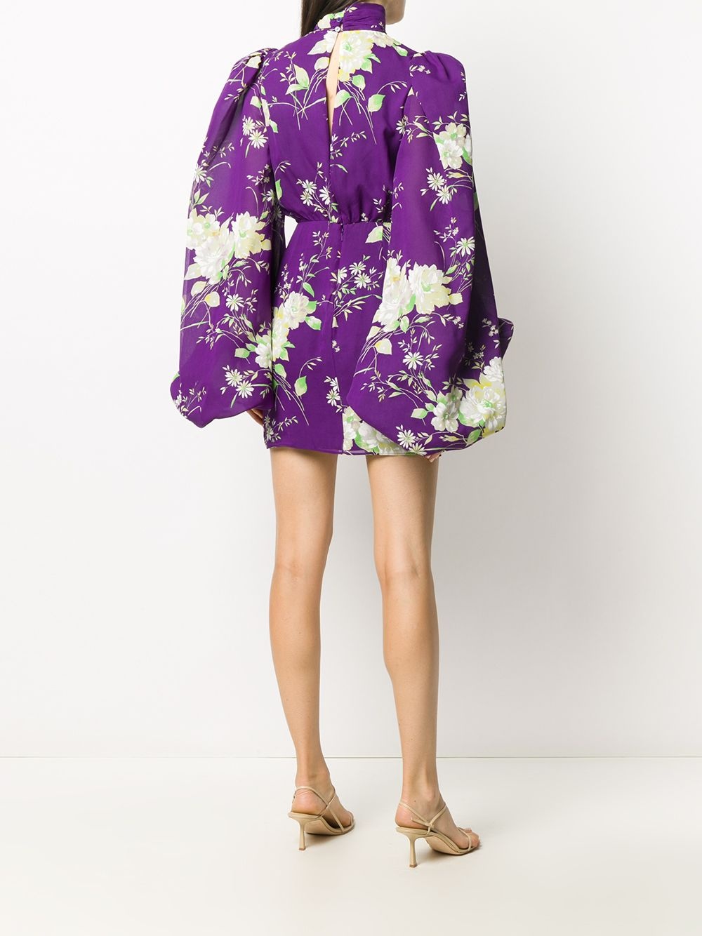 Gobi floral-print mini dress - 4