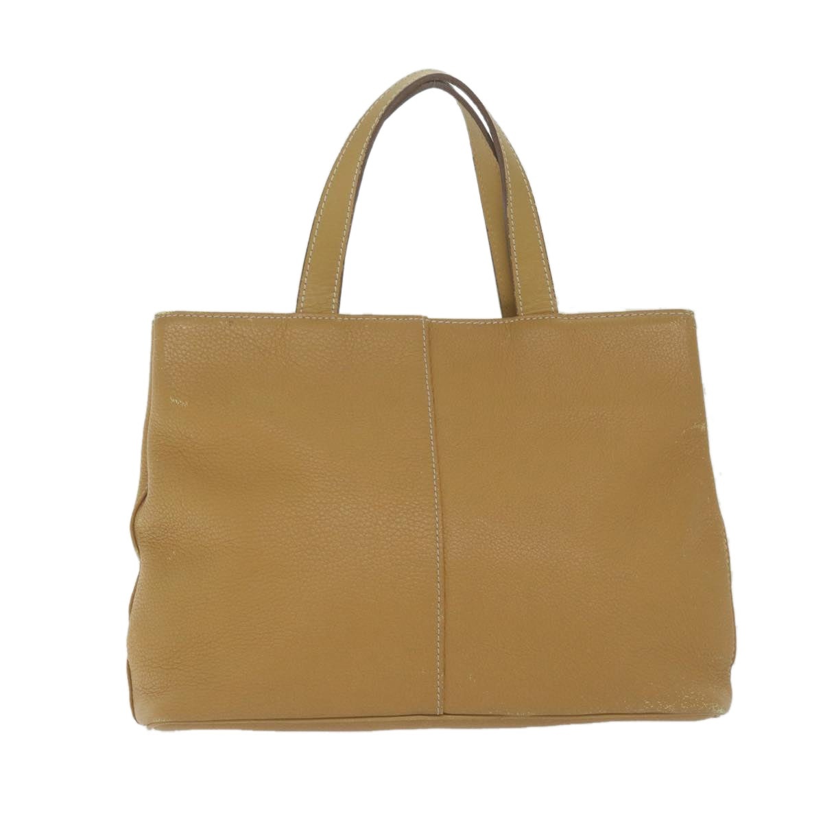 Burberry Tote Bag Leather Beige - 2