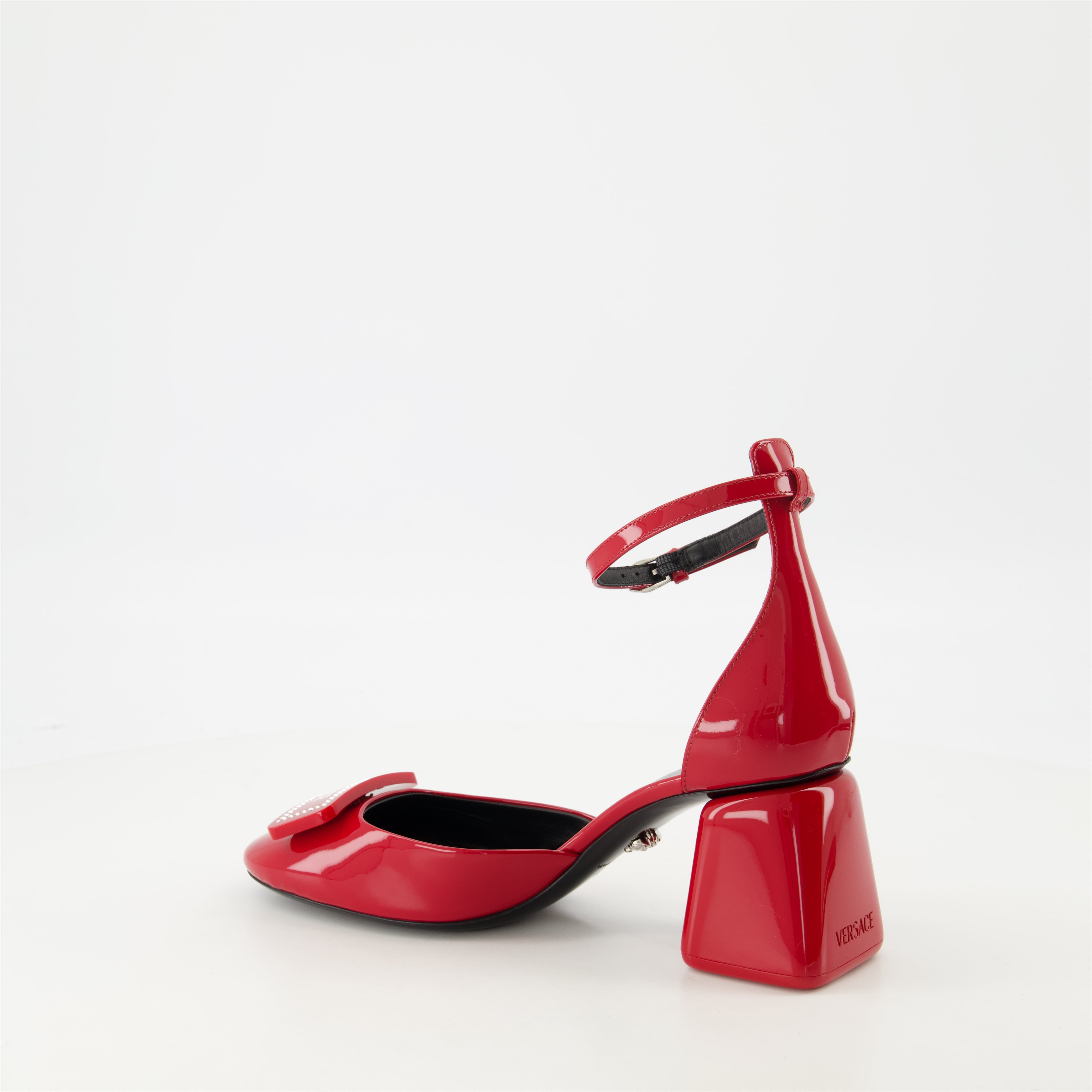 Escarpins en cuir verni - 3