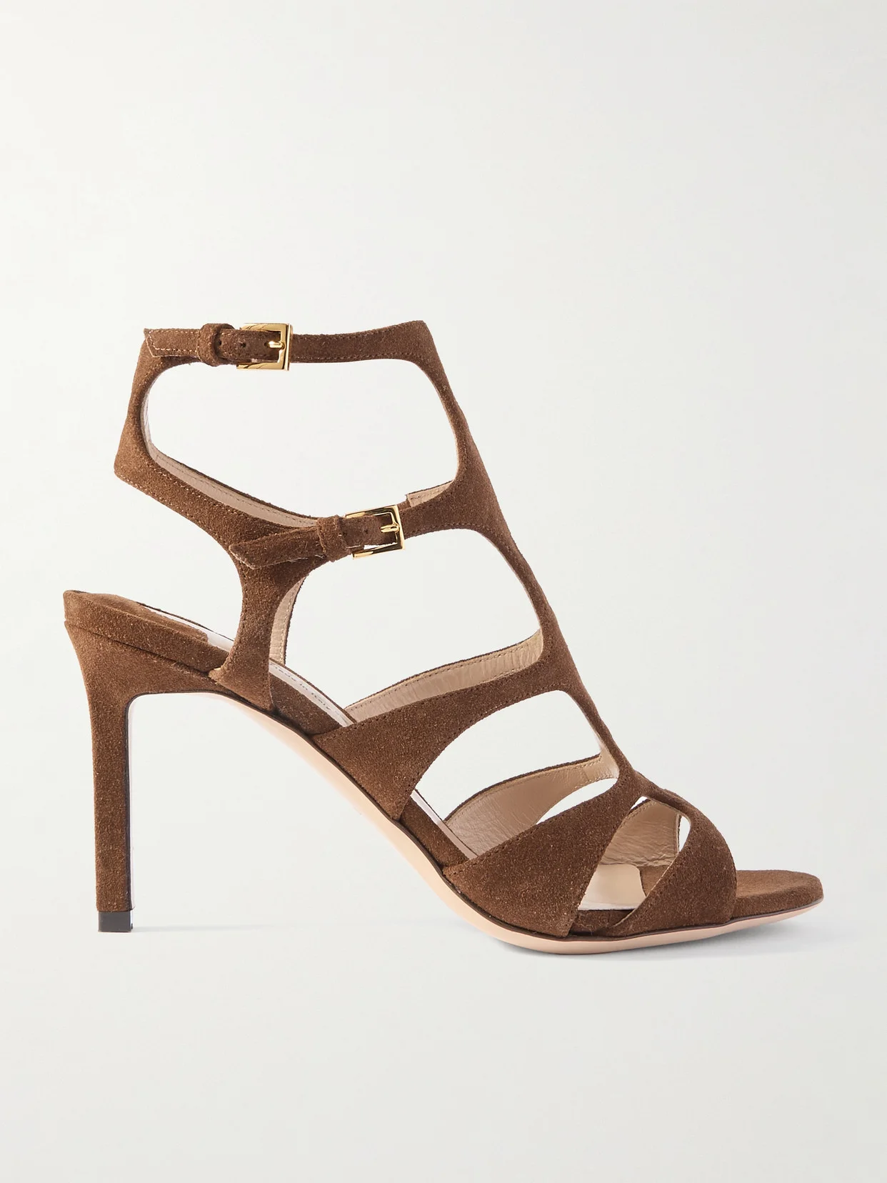 Paradise Cutout Suede Sandals - 1