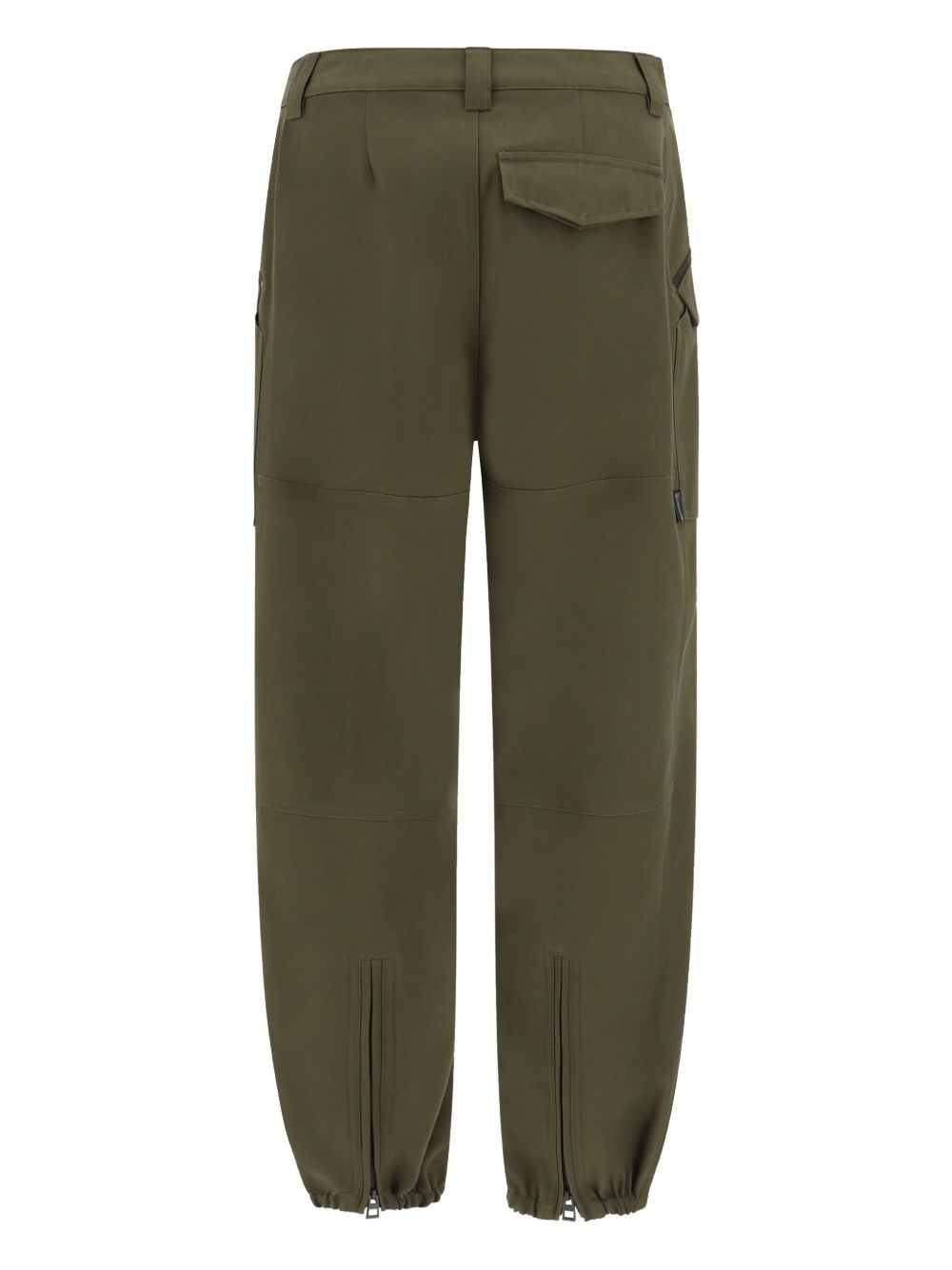 gabardine cargo trousers - 2