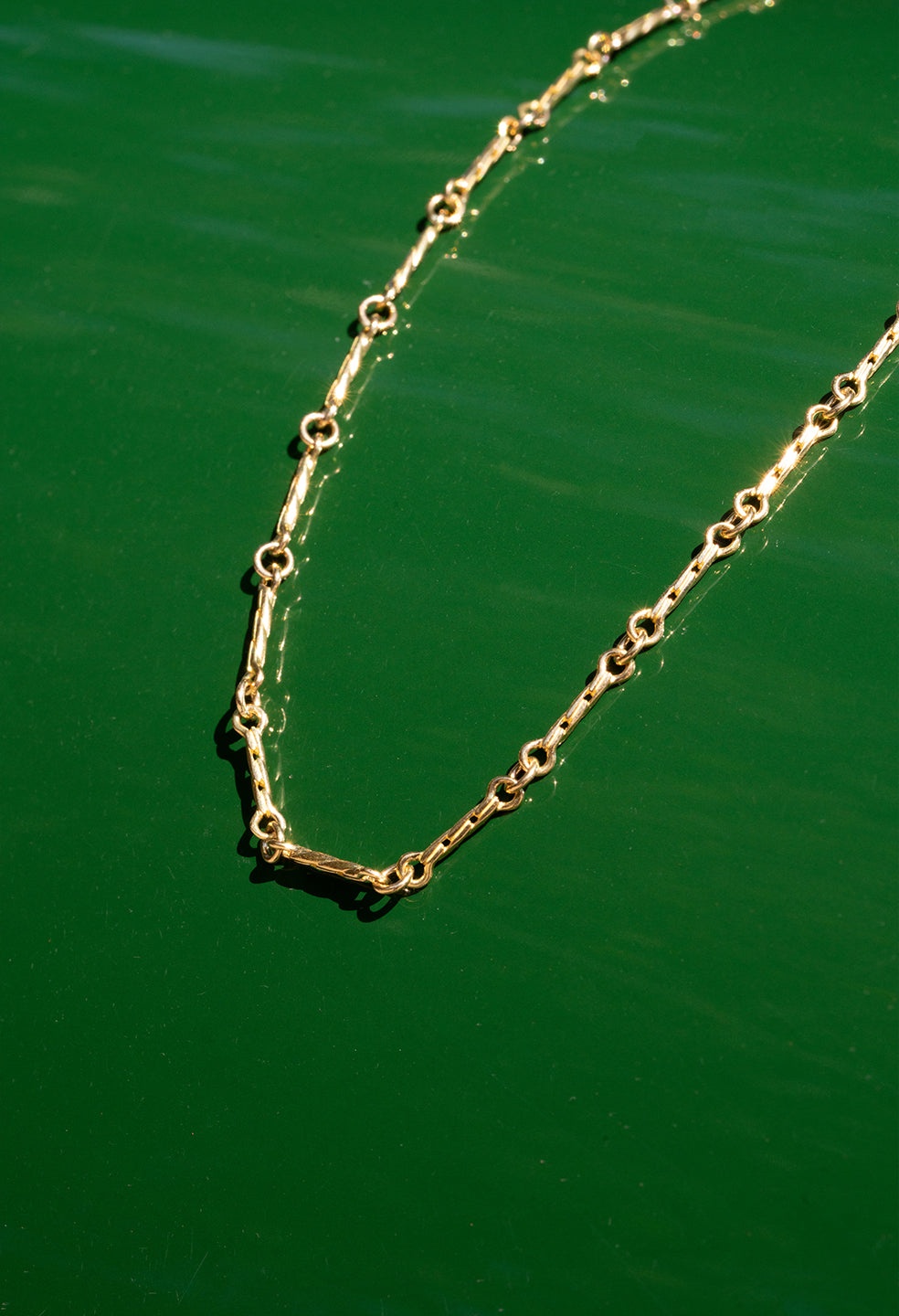 JOHN ELLIOTT X M.A.R.S TWIST LINK NECKLACE - 7