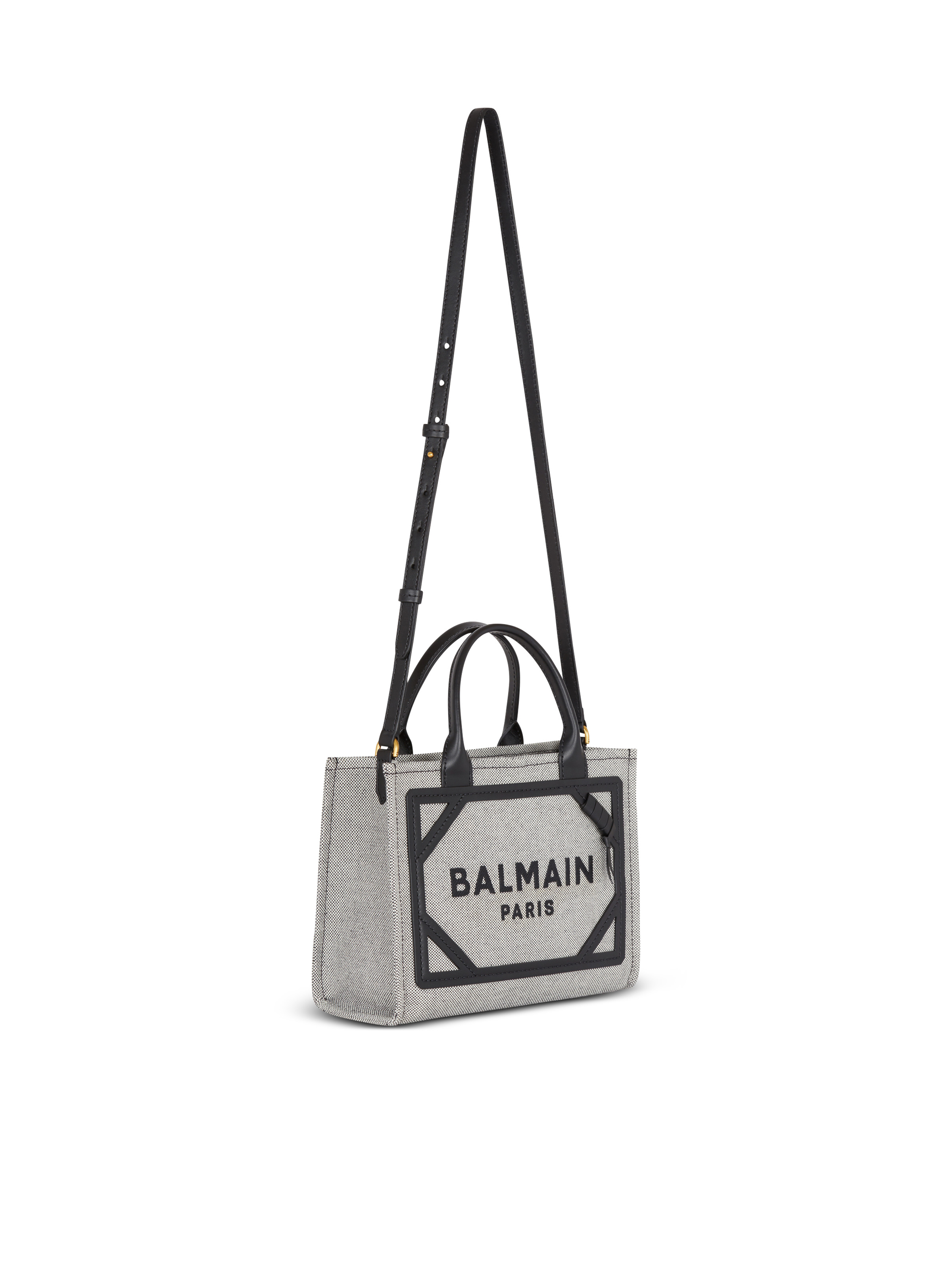B-Army canvas and leather tote - 3