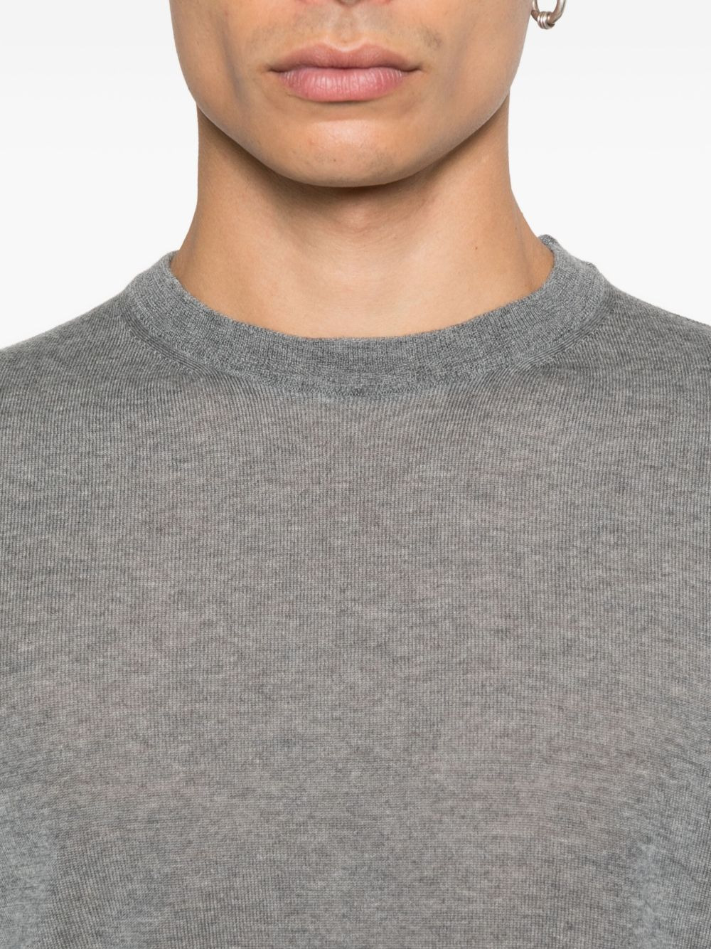 crew-neck wool sweater - 5