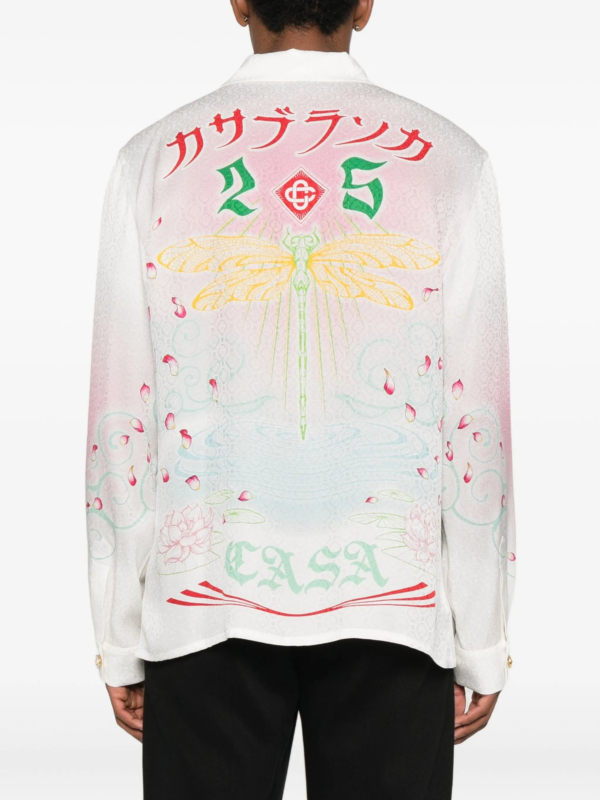Casablanca Lotus-print Shirt - 5