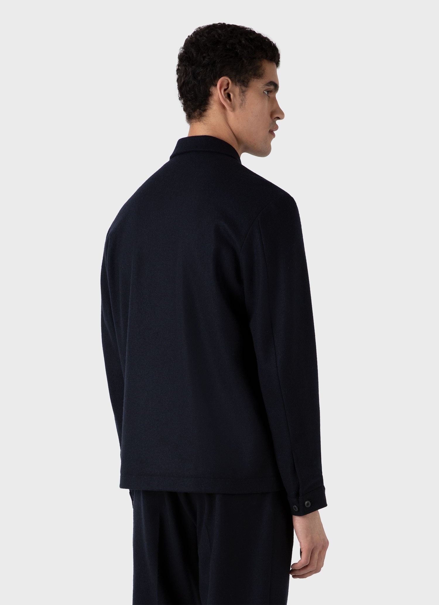 Boiled Wool Zip Jacket - 5