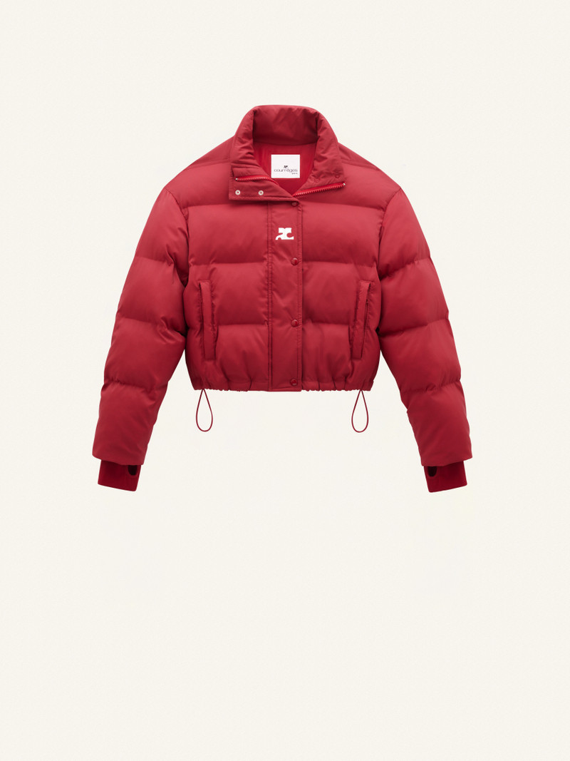 NYLON SHORT PUFFER JACKET 1