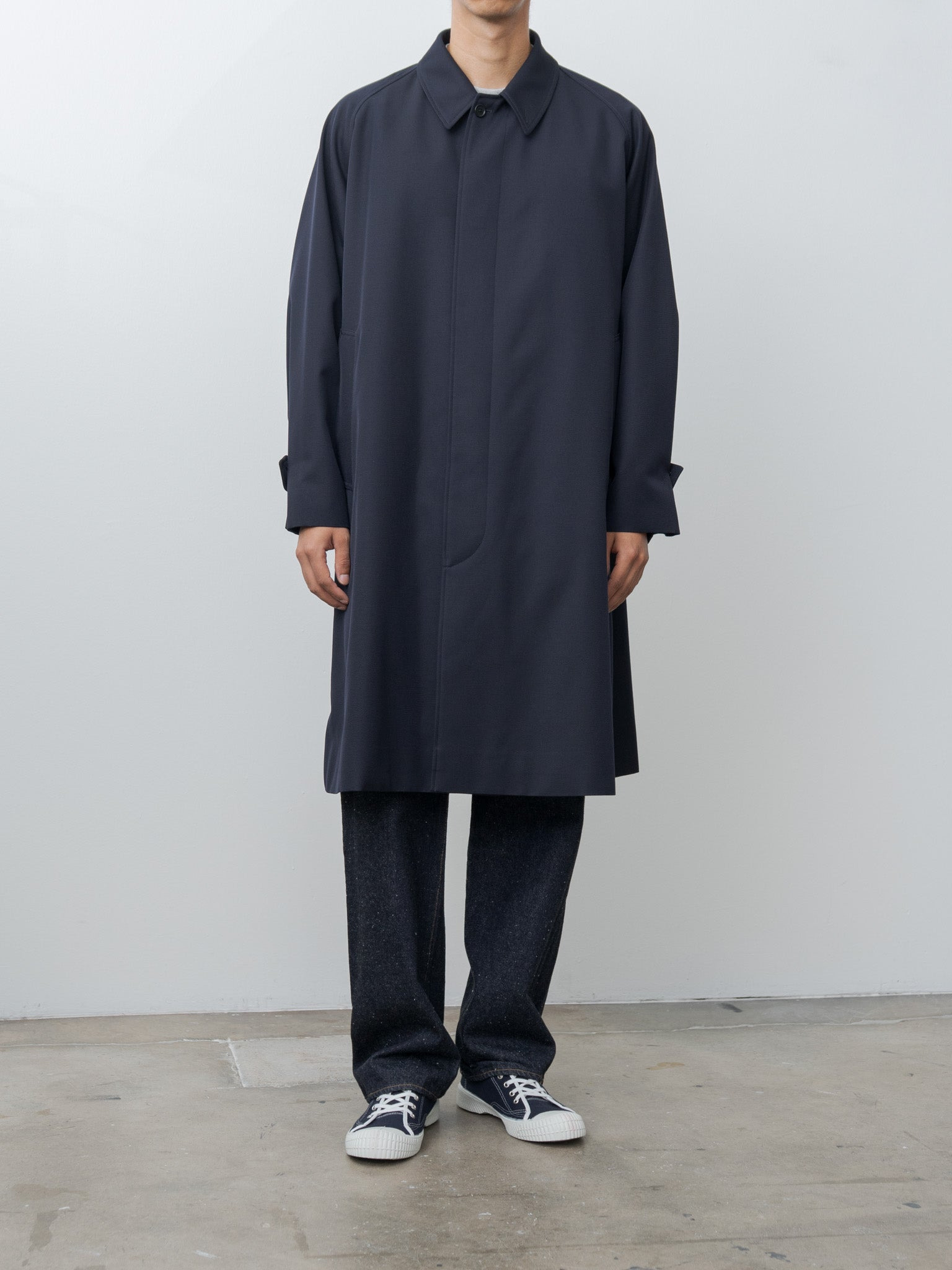 Walker Coat - Navy - 4
