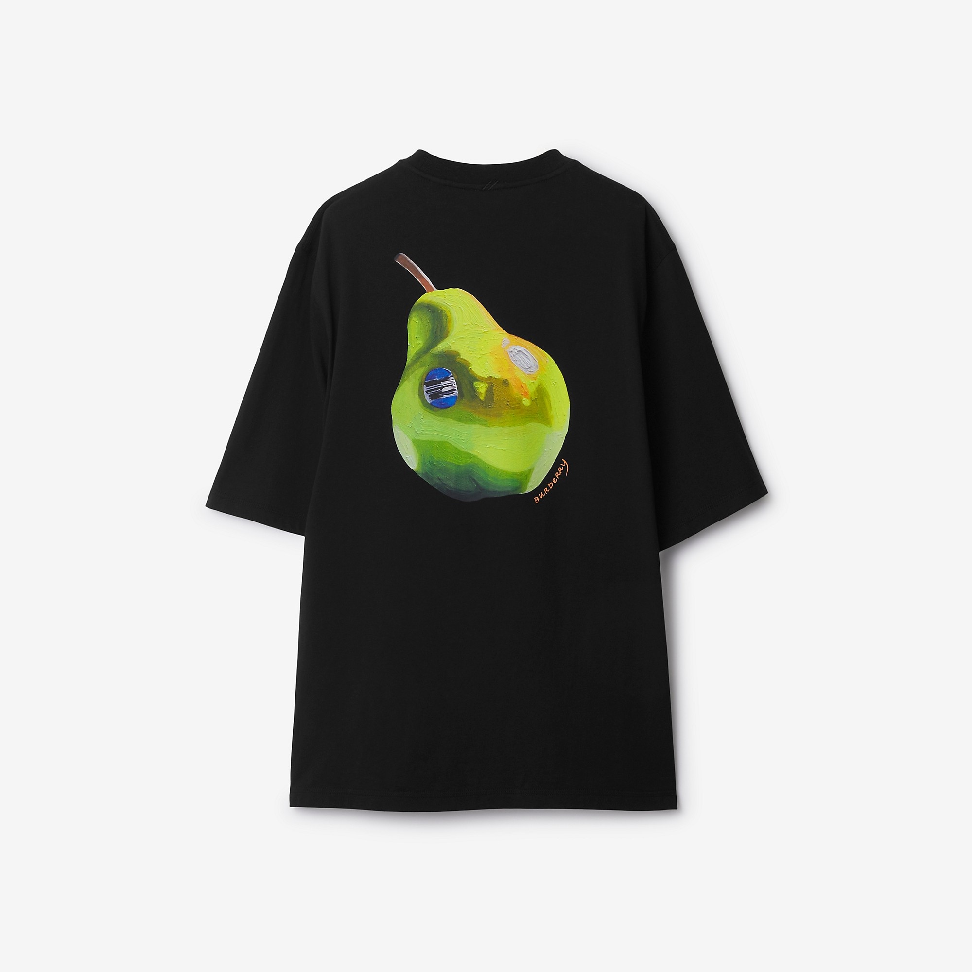 Burberry Pear Cotton T-shirt | REVERSIBLE