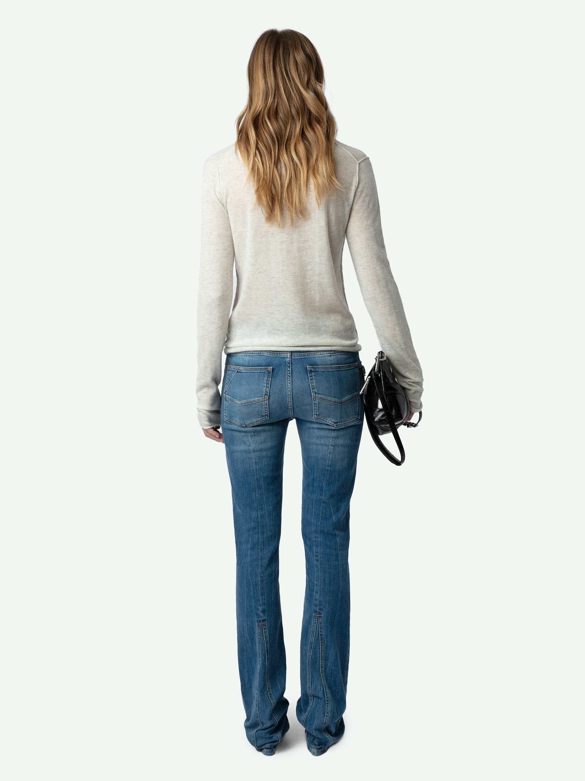 Sally Diamante Cashmere Sweater - 3