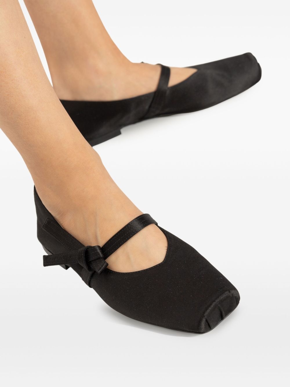 leather ballerina shoes - 6