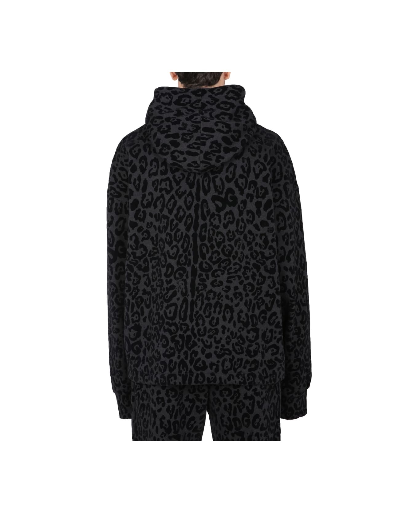Sweatshirt With Leopard Print - 3