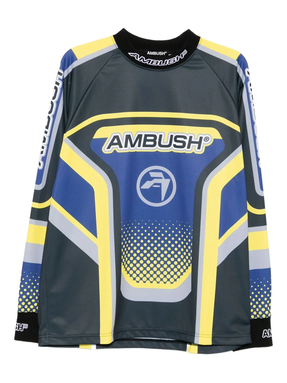 all-over graphic print T-shirt - 1