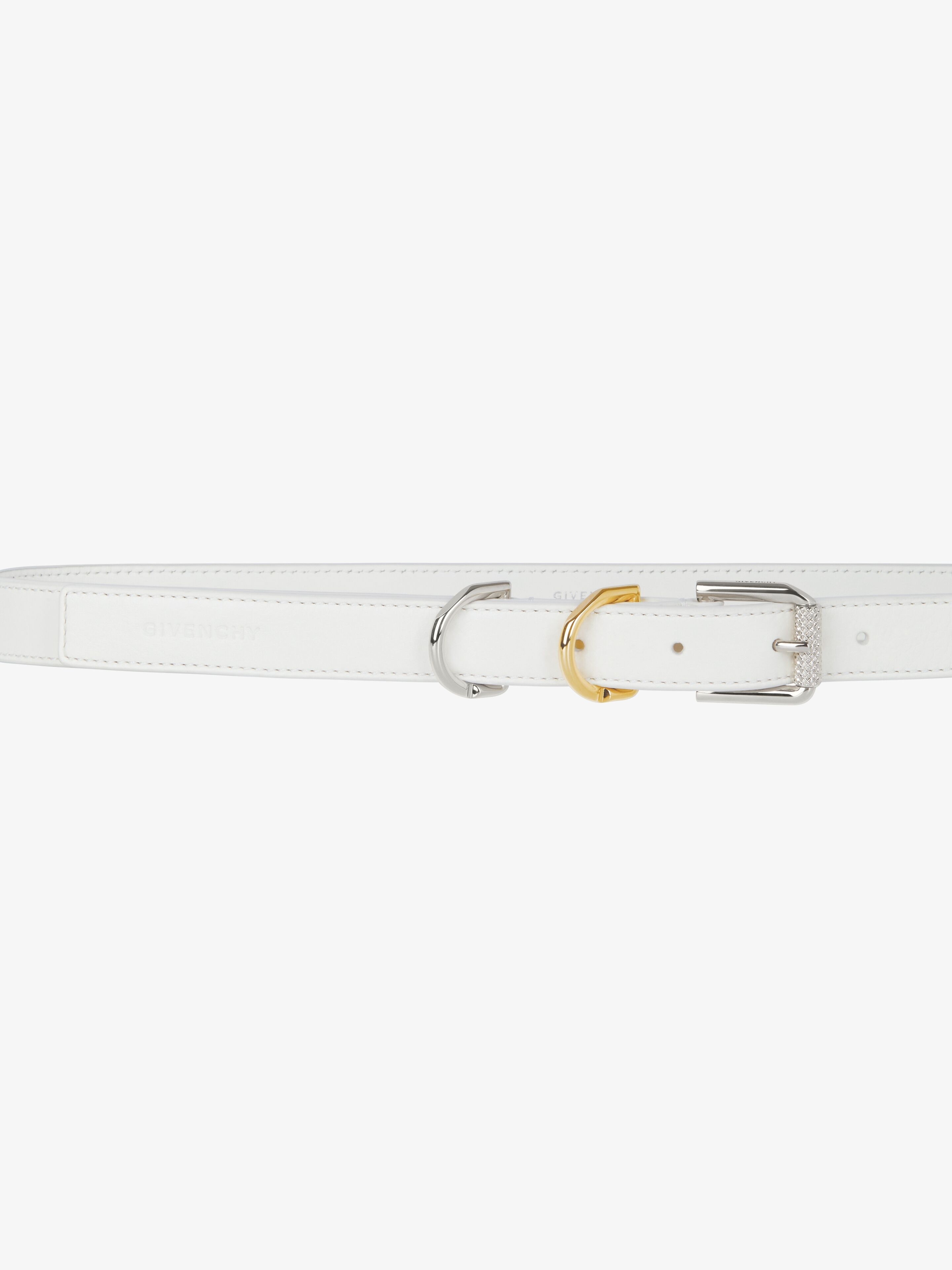 VOYOU BELT IN LEATHER - 3