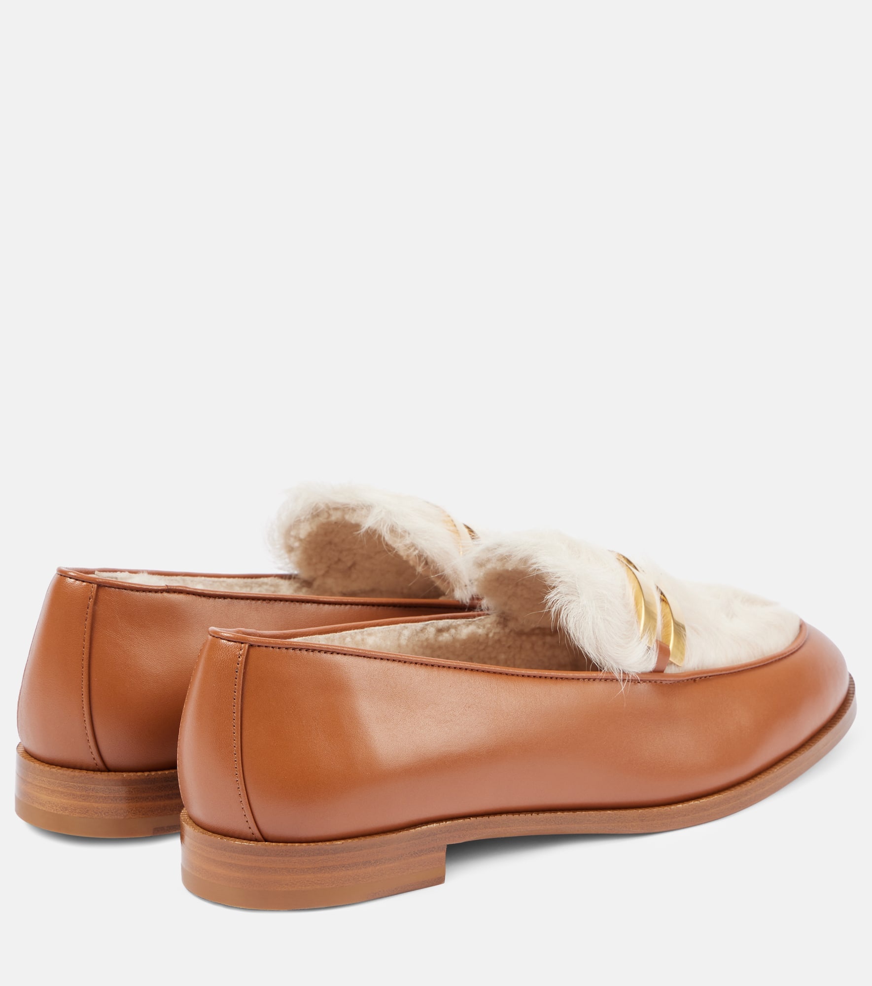Brandi shearling loafers - 2