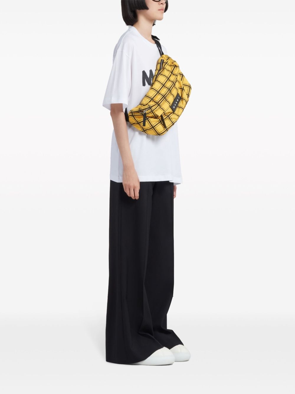 logo-print crew-neck T-shirt - 2