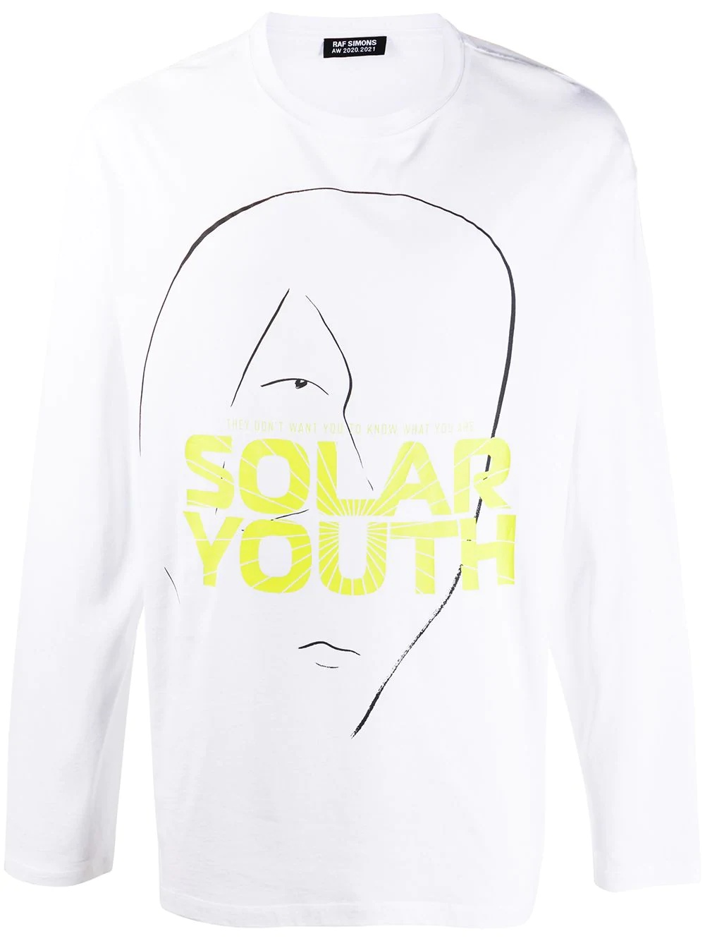 Solar Youth print long-sleeved T-shirt - 1