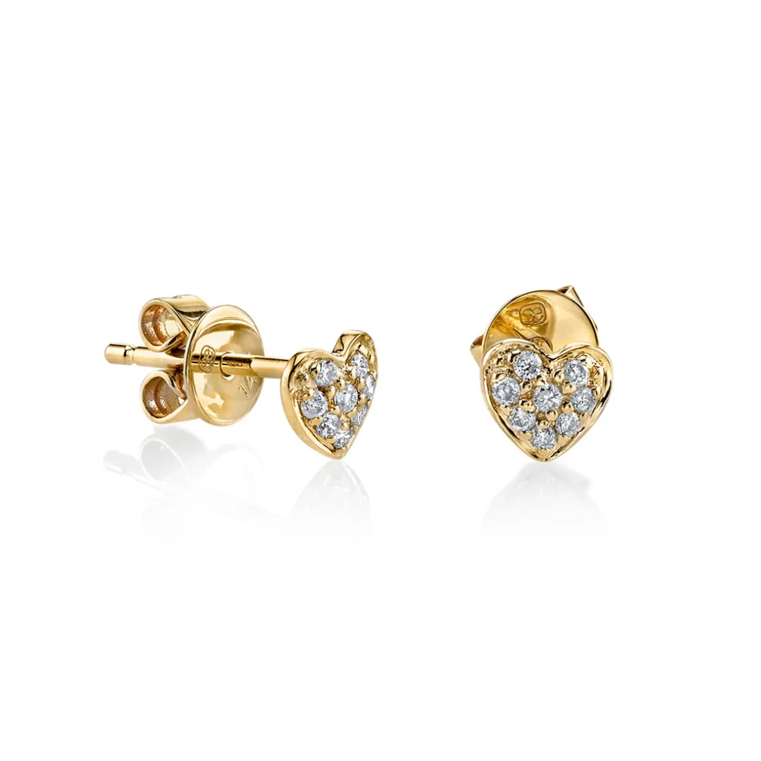 Tiny Heart Stud - Single - 1