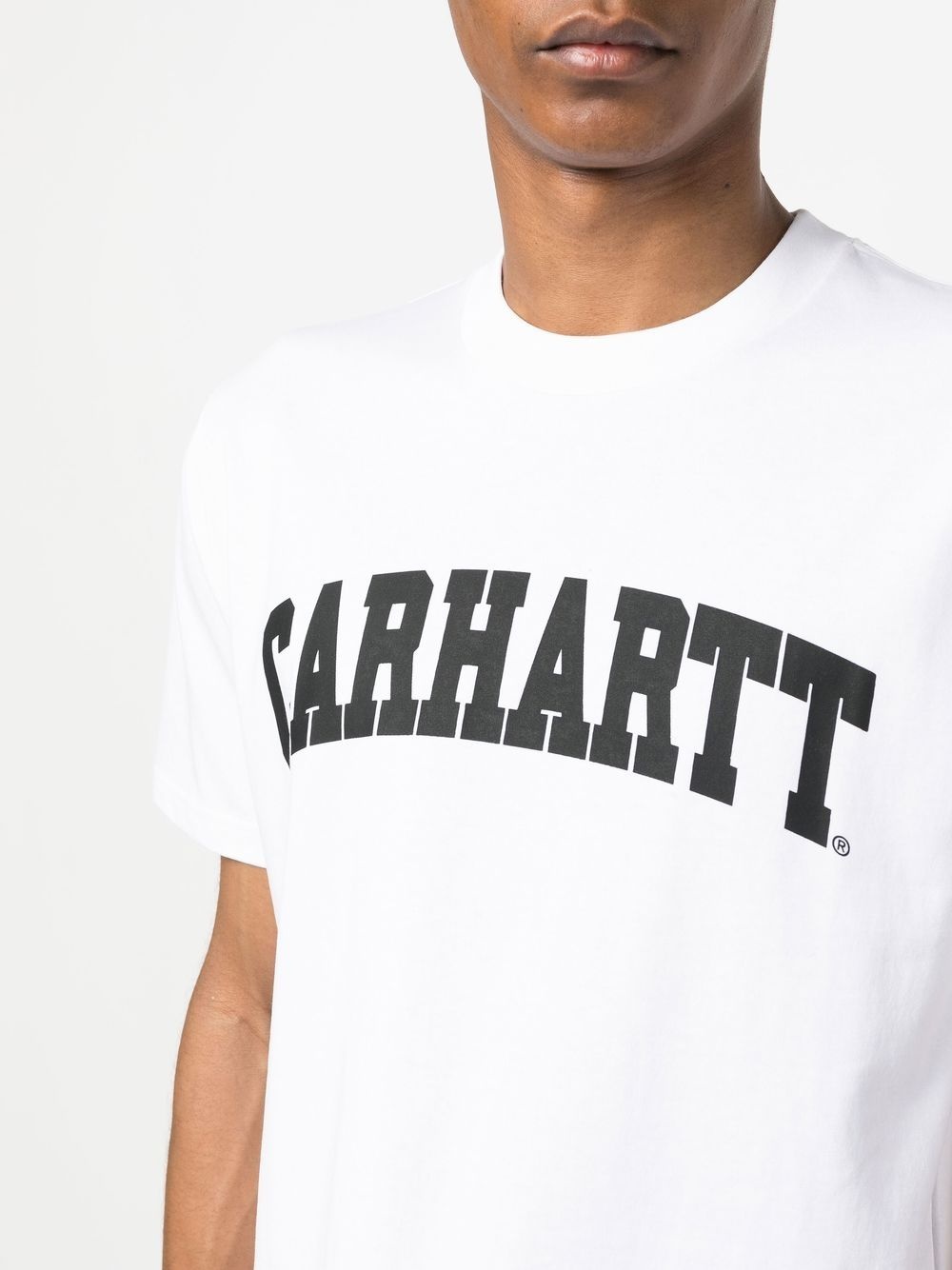 logo-print cotton T-shirt - 5