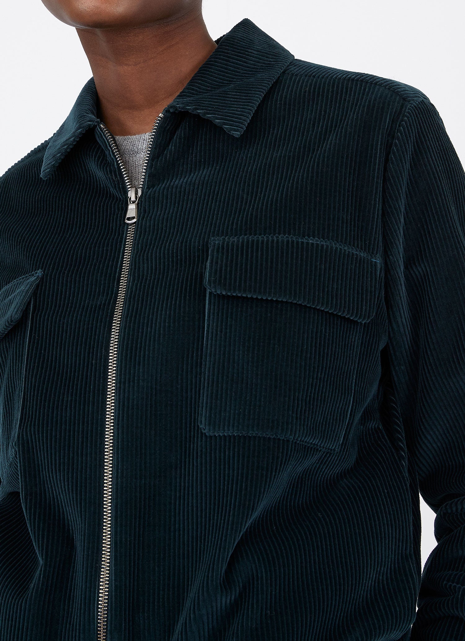 Corduroy Zip Jacket - 4