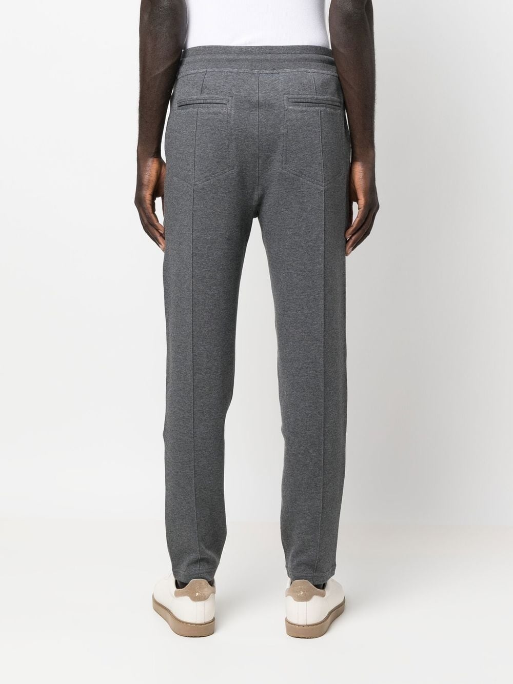 drawstring track pants - 4