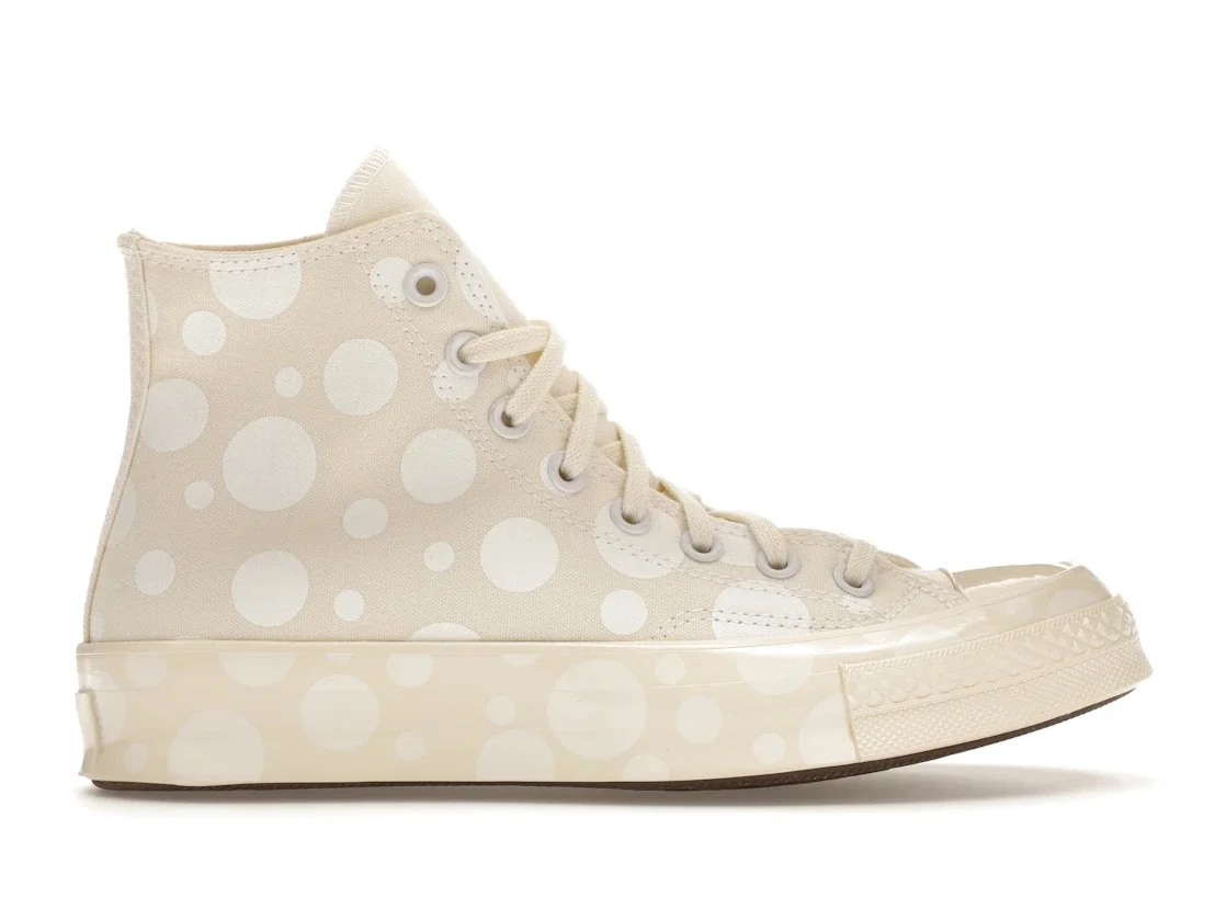 Converse Chuck Taylor All Star 70 Hi Polka Dots Egret White Egret (Women's) - 1