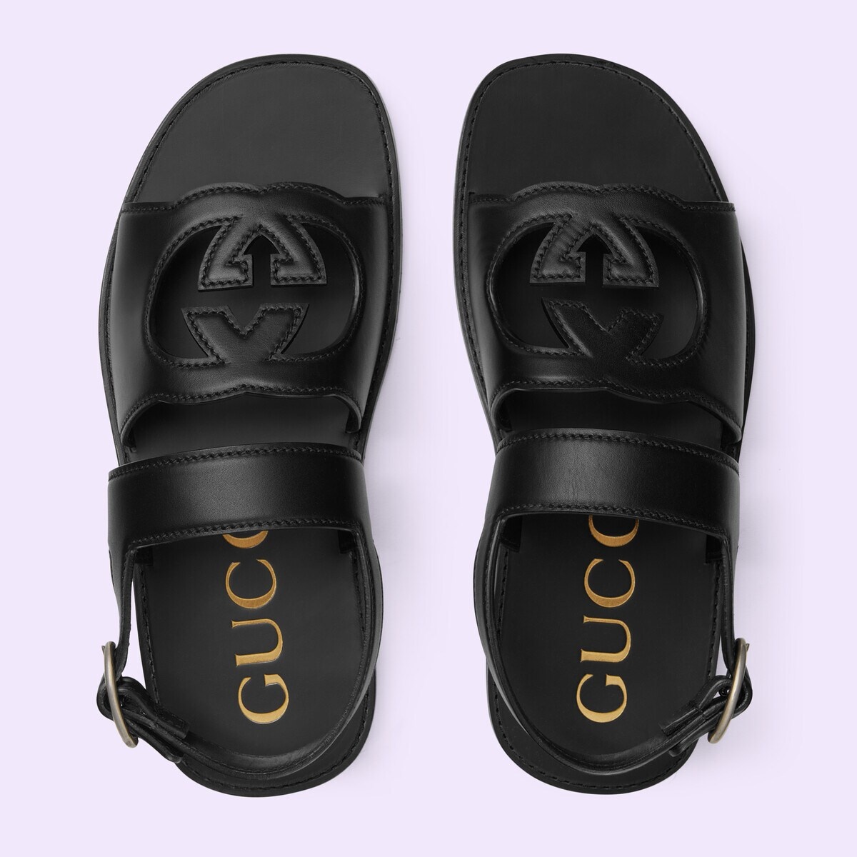 Men's Interlocking G sandal - 5